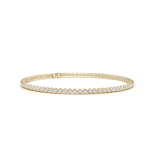 Classic Round Diamond Tennis Bracelet