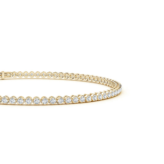 Classic Round Diamond Tennis Bracelet