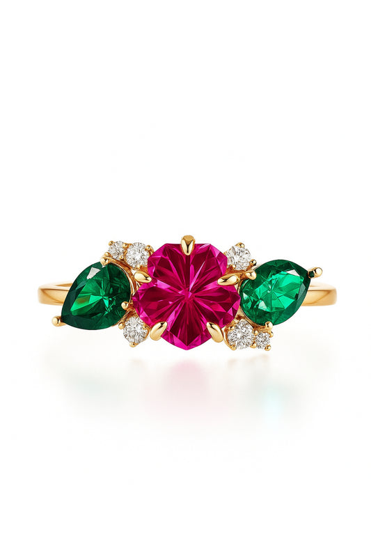 Blossom Heart  Ring