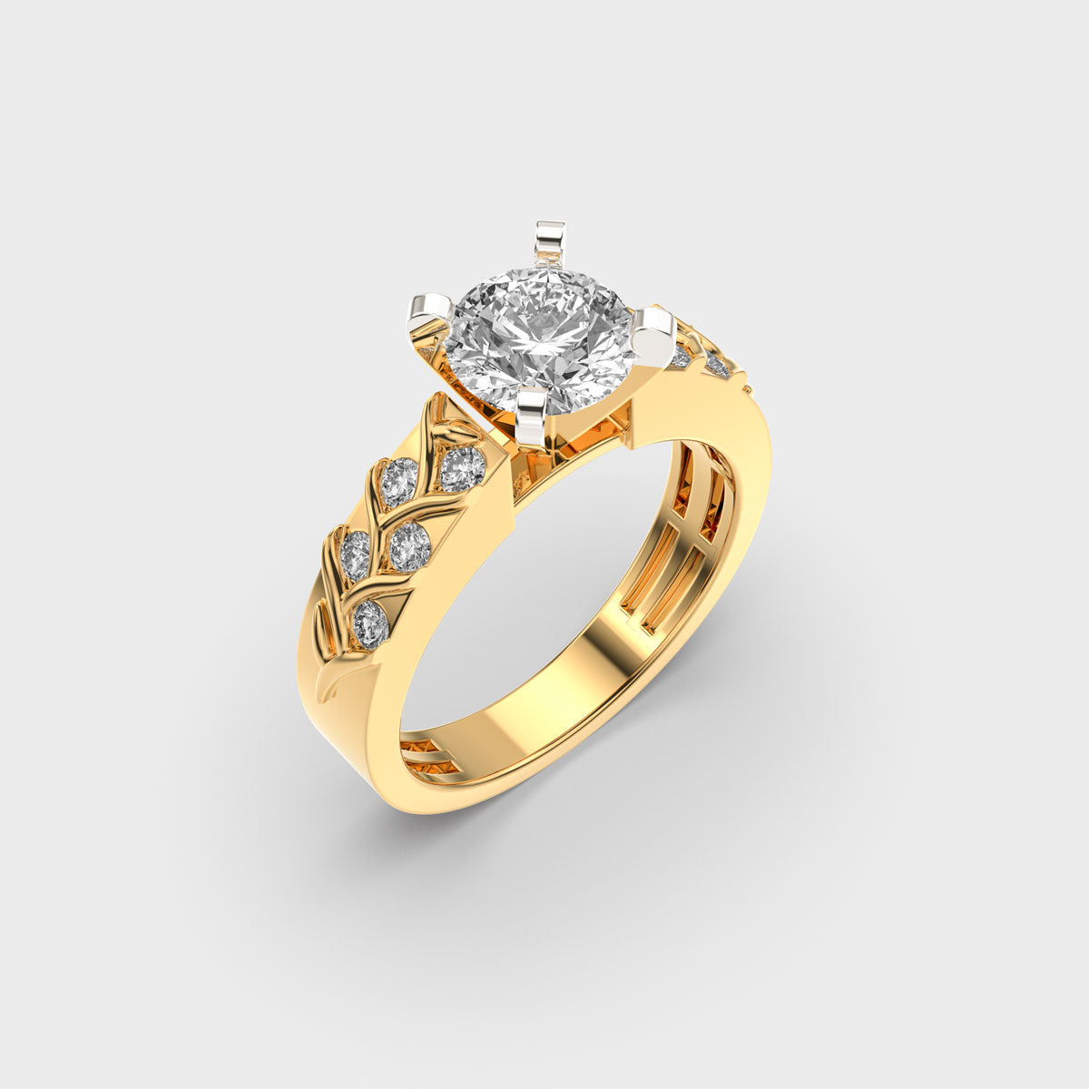 Enchanted Vine Diamond Ring