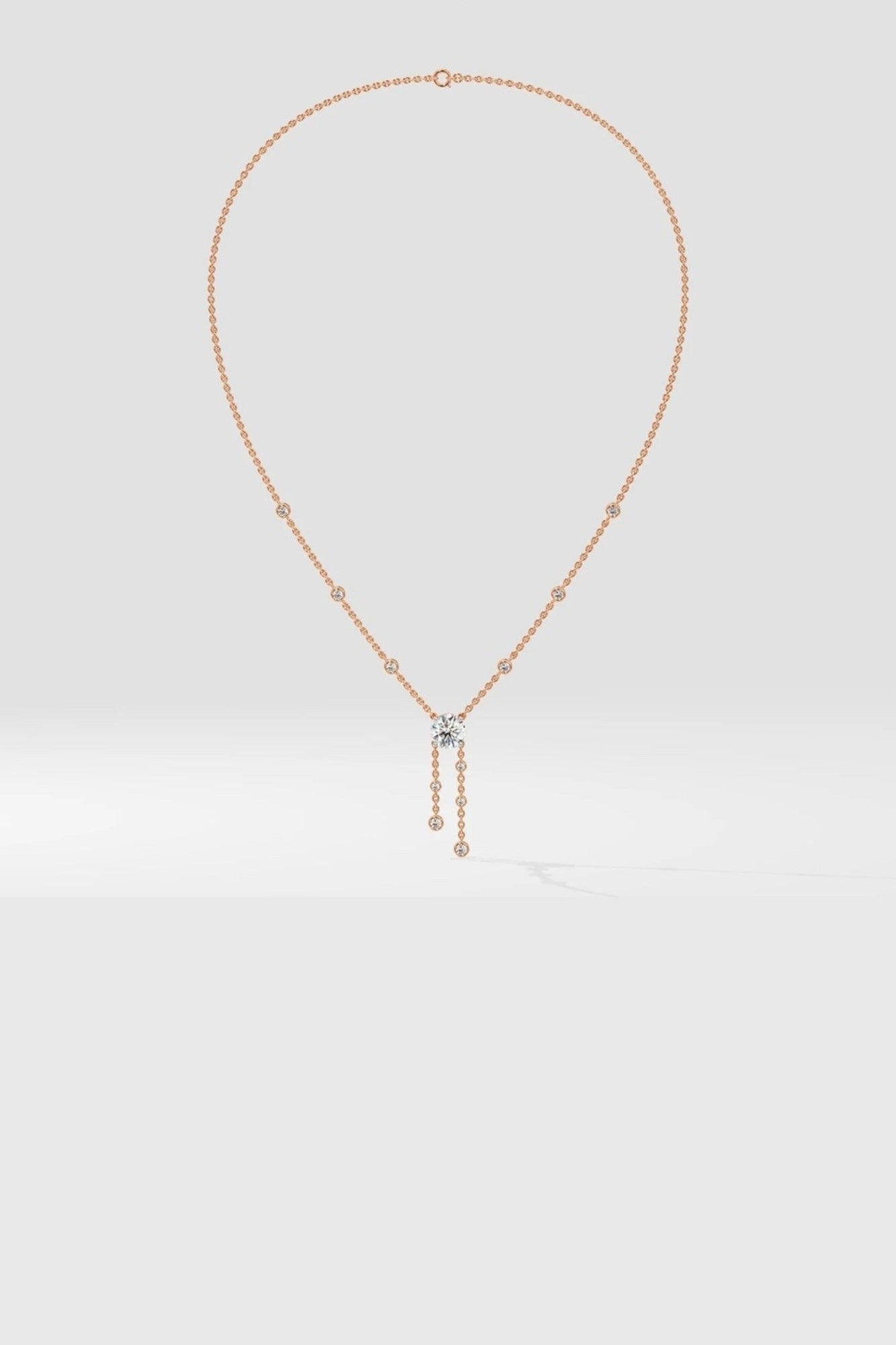 Enchanted  Drop Diamond Necklace