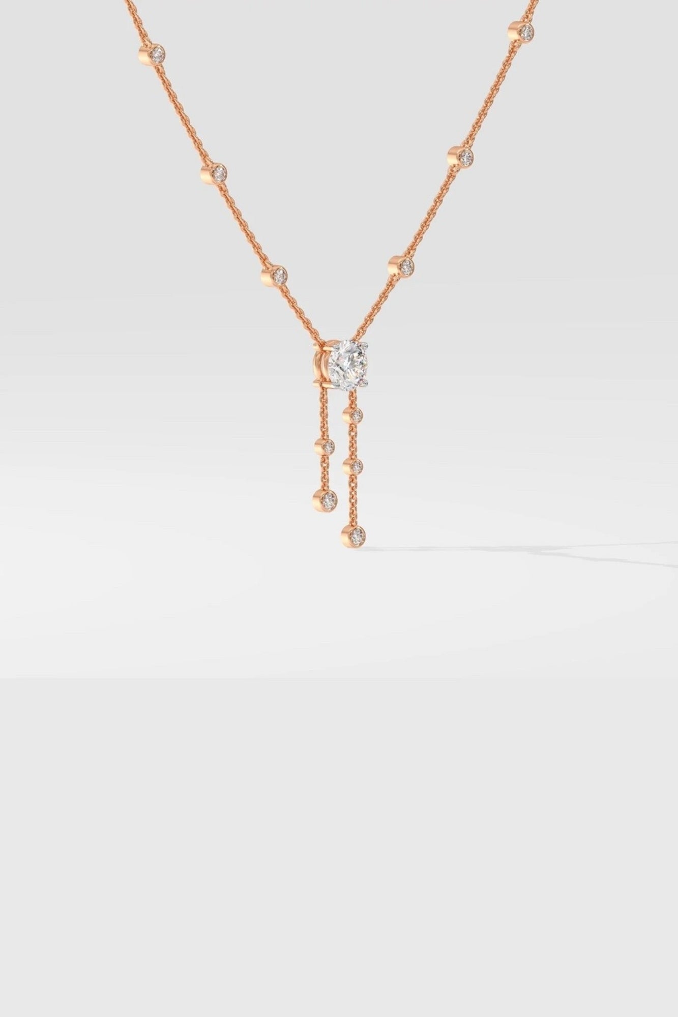 Enchanted  Drop Diamond Necklace