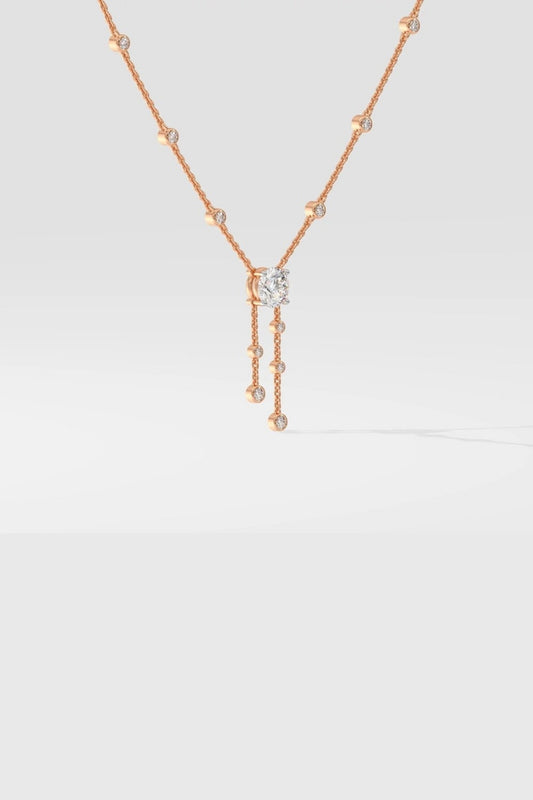 Enchanted  Drop Diamond Necklace