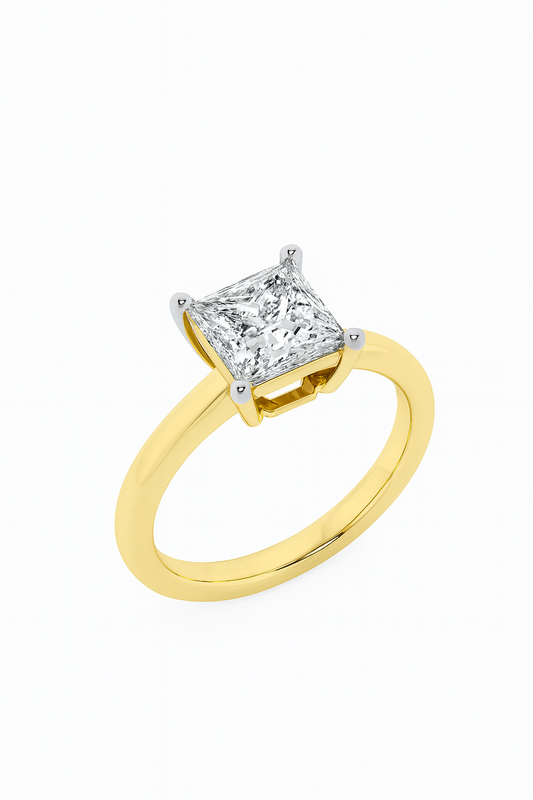 Regal Princess Solitaire Ring