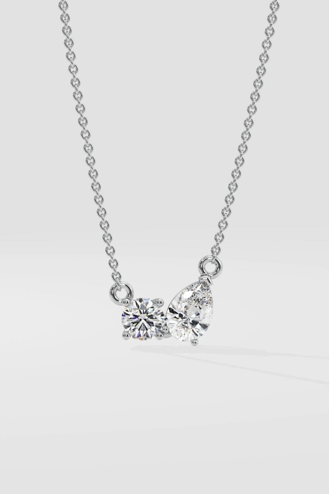 Dual Brilliance Diamond Pendant