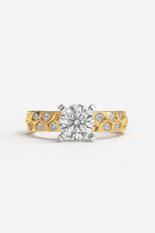 Enchanted Vine Diamond Ring