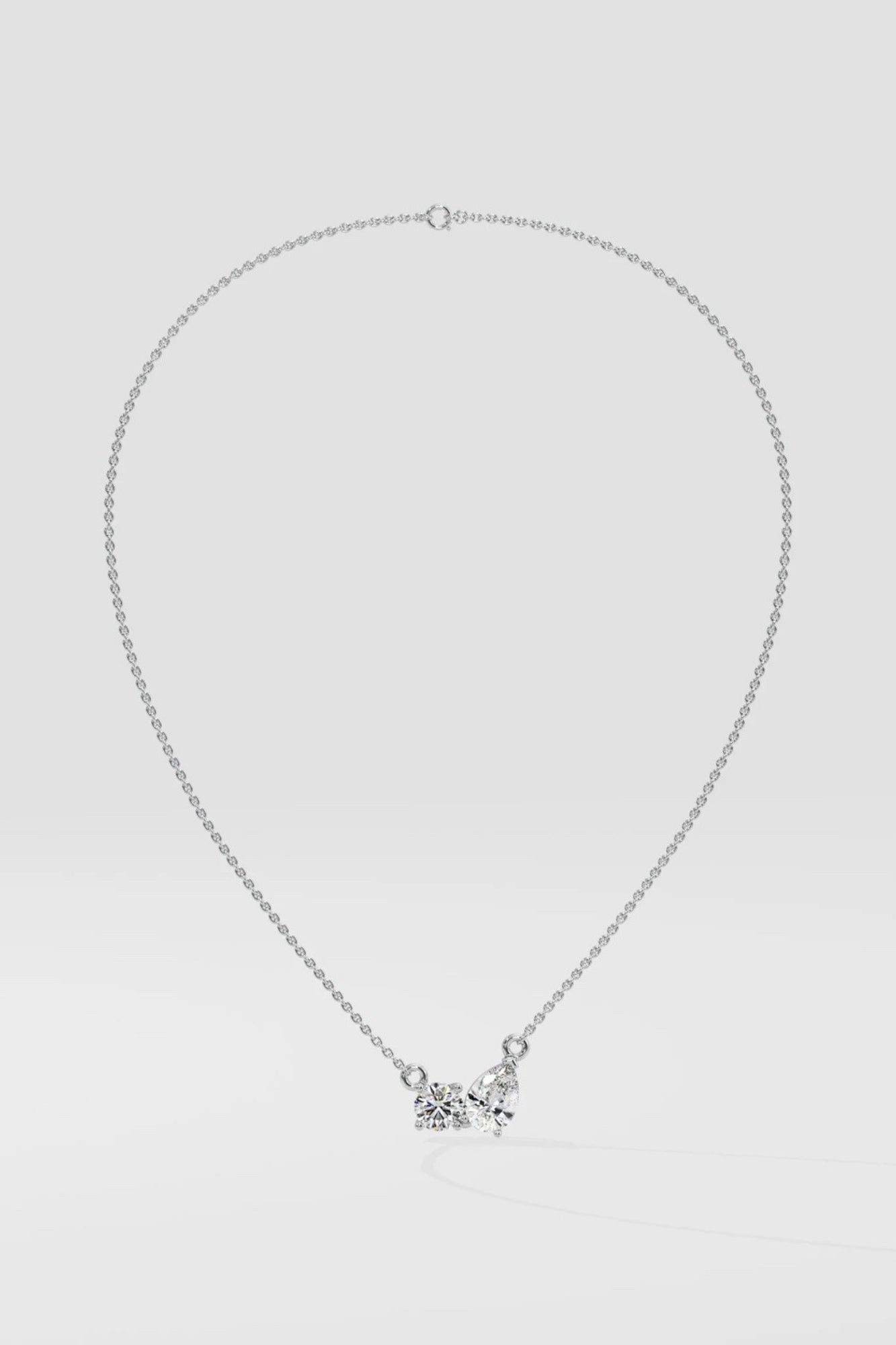 Dual Brilliance Diamond Pendant