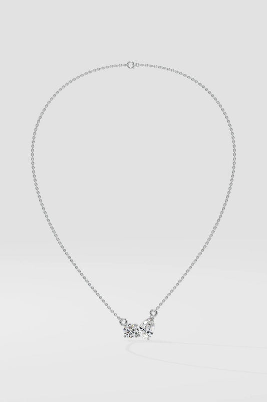 Dual Brilliance Diamond Pendant