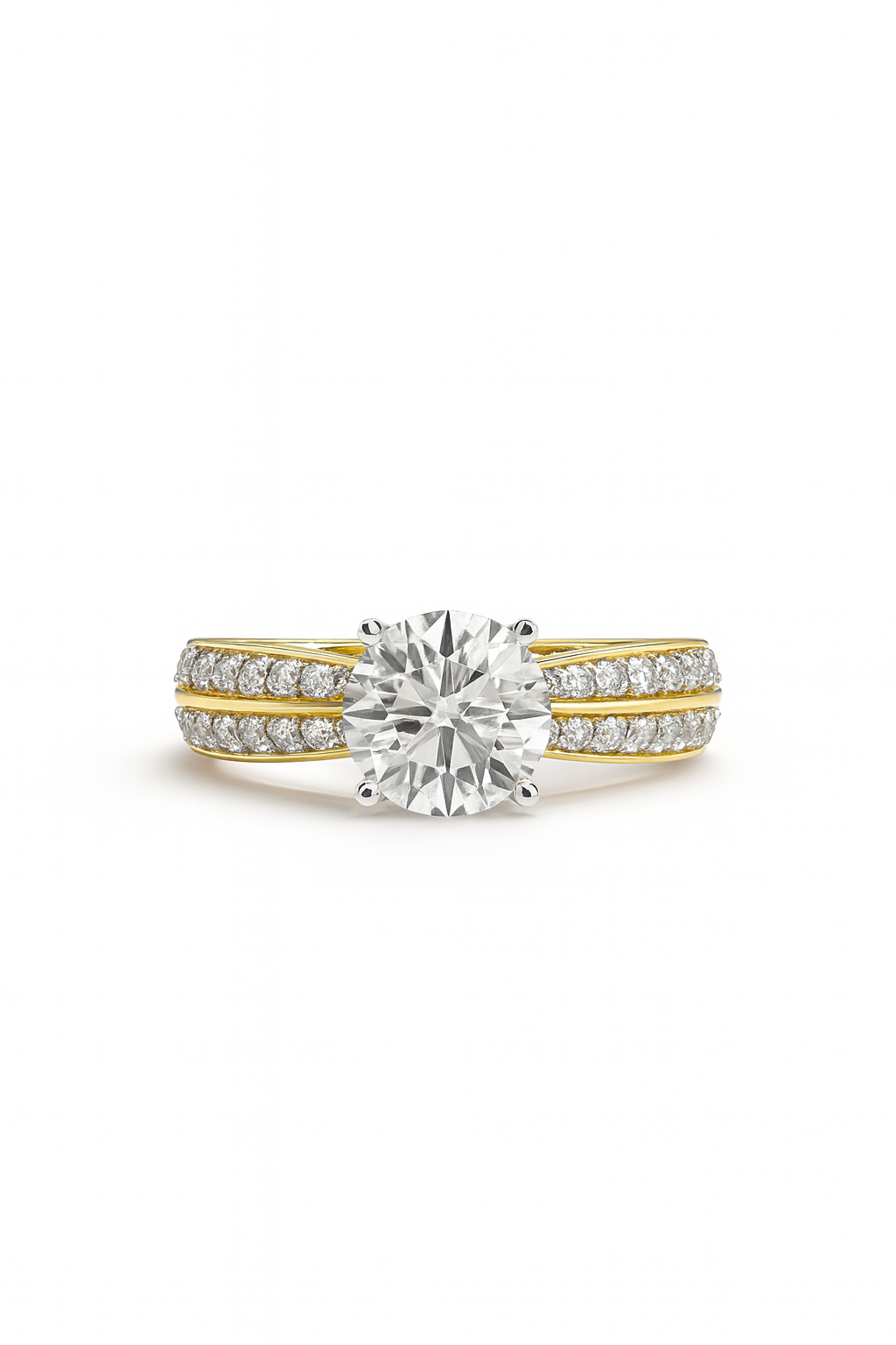 Timeless Diamond Solitaire Ring