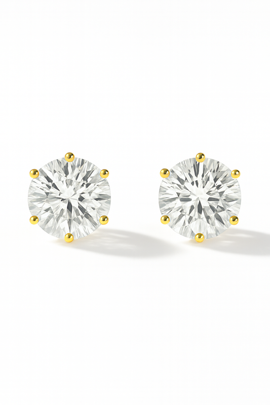 Timeless Solitaire Studs