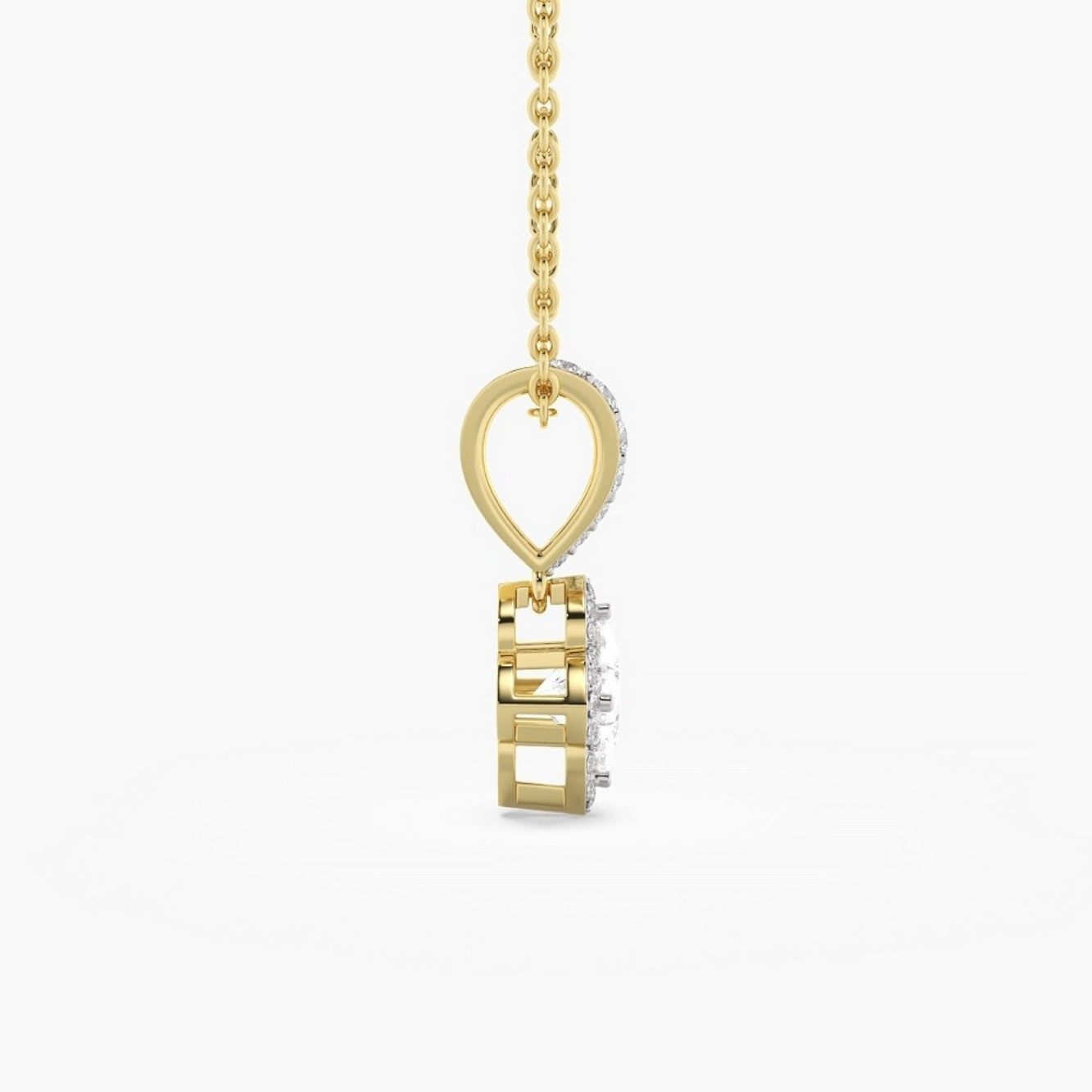 Fleur Radiance Diamond Pendant