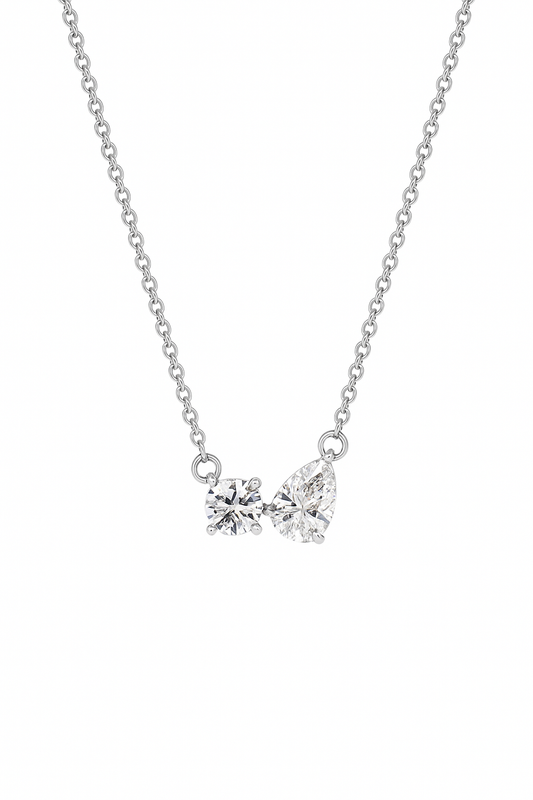 Dual Brilliance Diamond Pendant