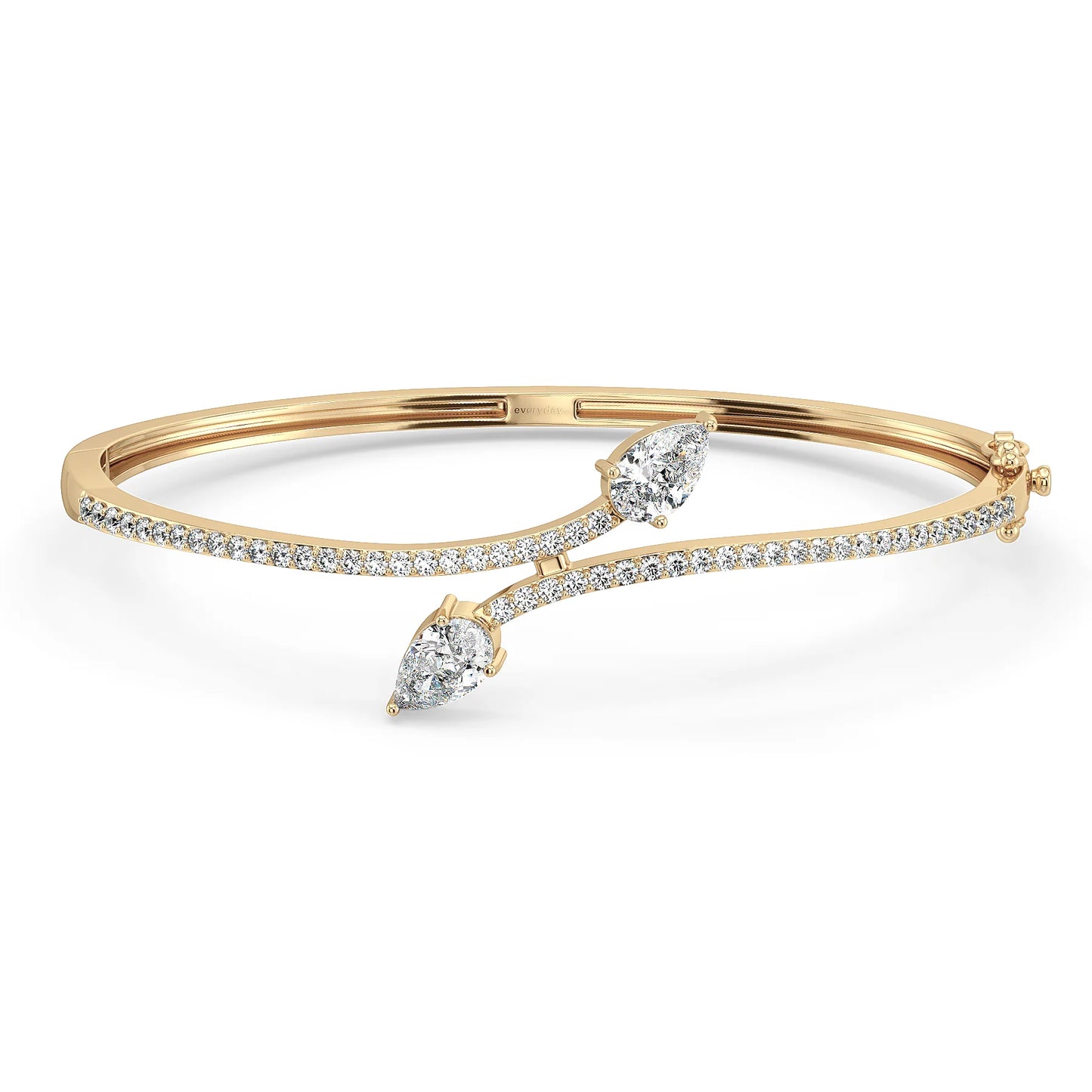 MARGUERITE ELEGANT STUDDED BANGLE
