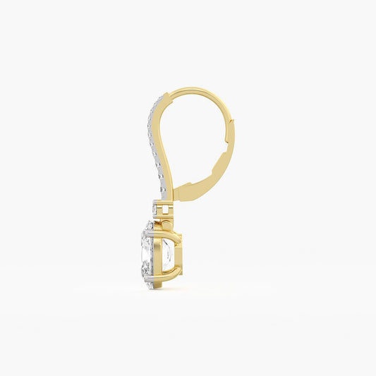 Elegance Diamond Drop Earrings