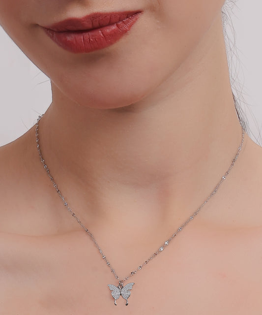 Whispering Butterfly Pendant