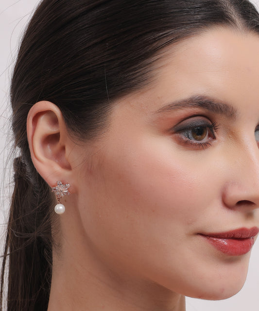 Lustrous Bloom Earrings