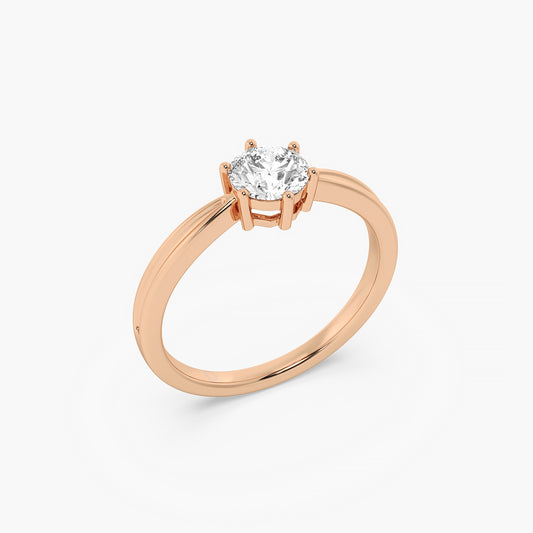 Eternal Glow Solitaire Ring