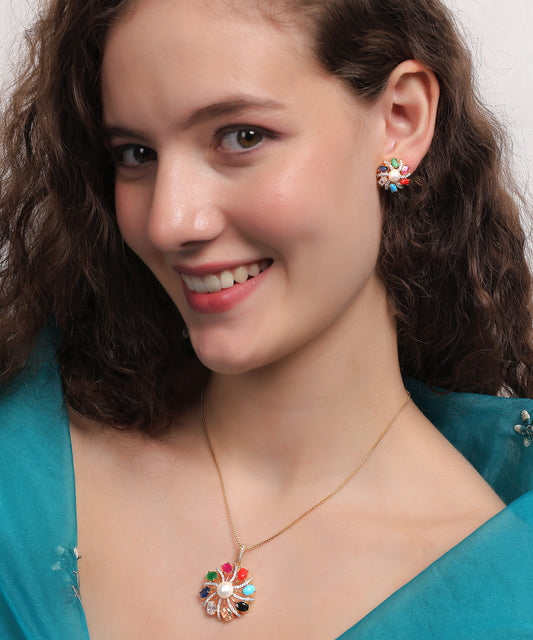 Divine Aura Navratna Set