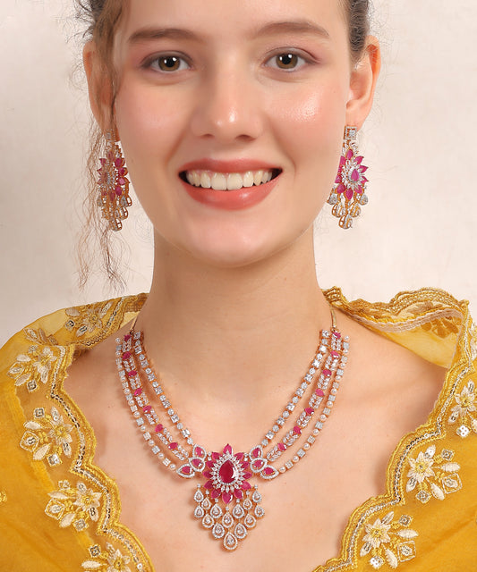 Radiant Ruby Lotus Set