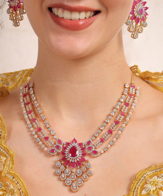 Radiant Ruby Lotus Set