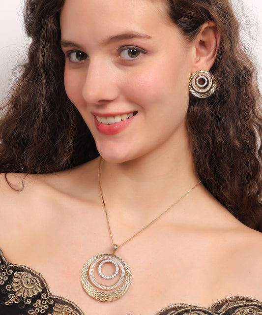 Golden Orbit Elegance Set