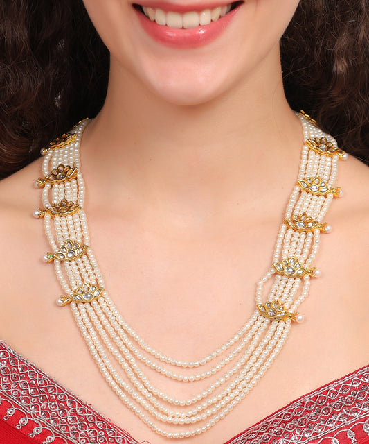 Lotus Cascade Pearl Set