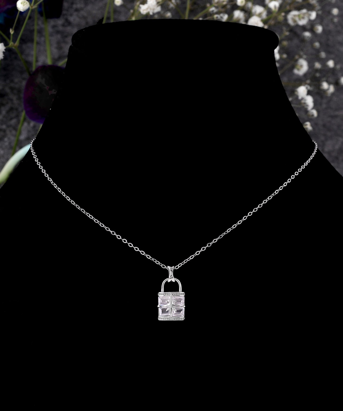 Radiant Star Lock Pendant