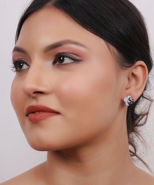 Shine Clover Earrings (MOP)