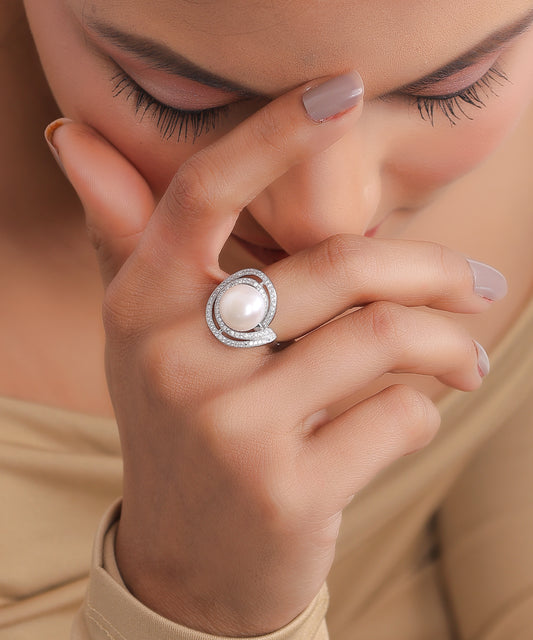 Celestial Pearl Ring