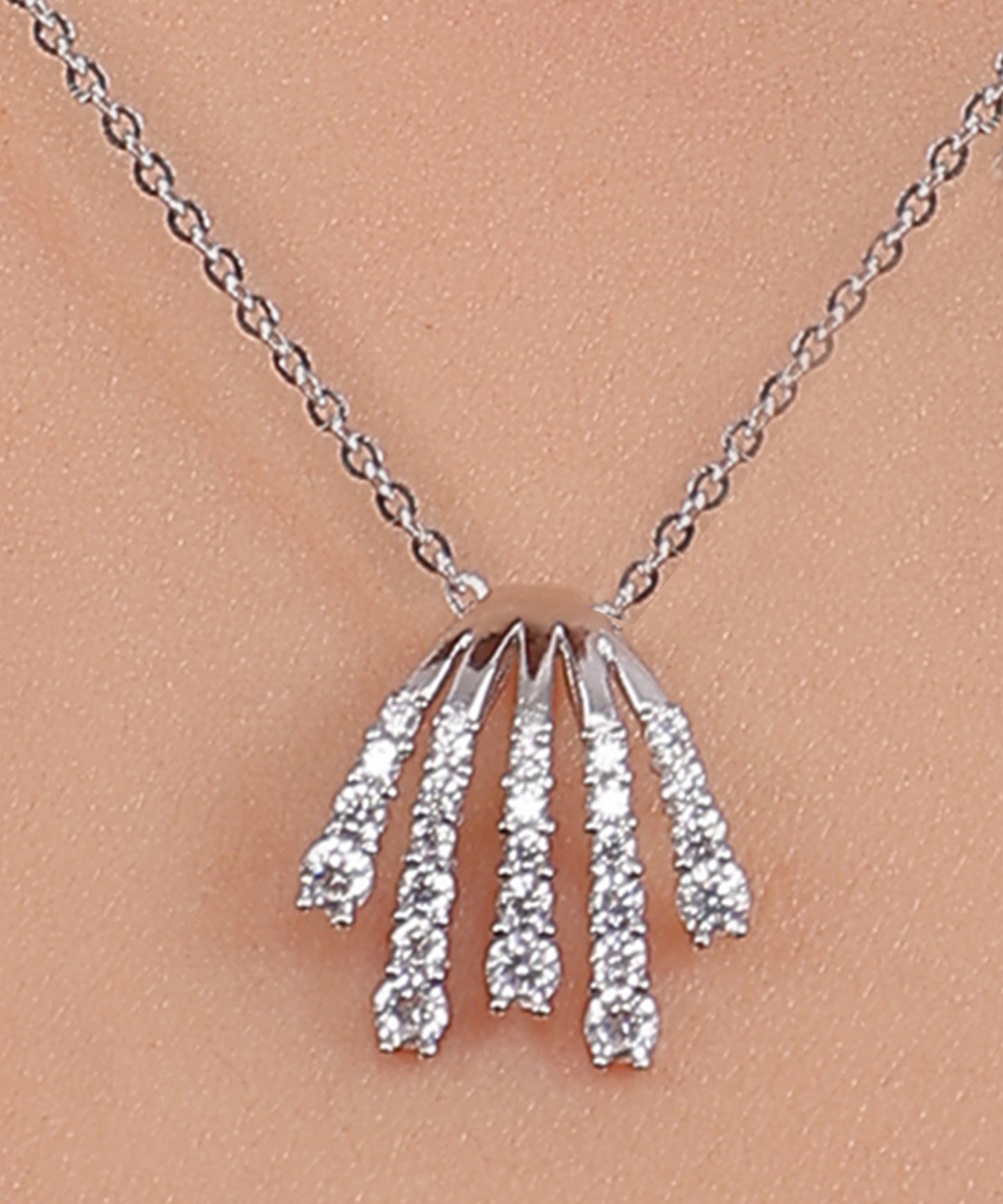 Radiant Cascade Pendant