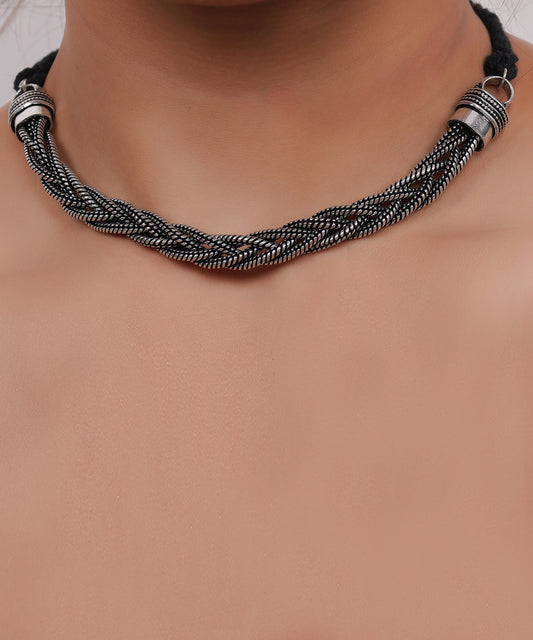 Braided Twilight Choker