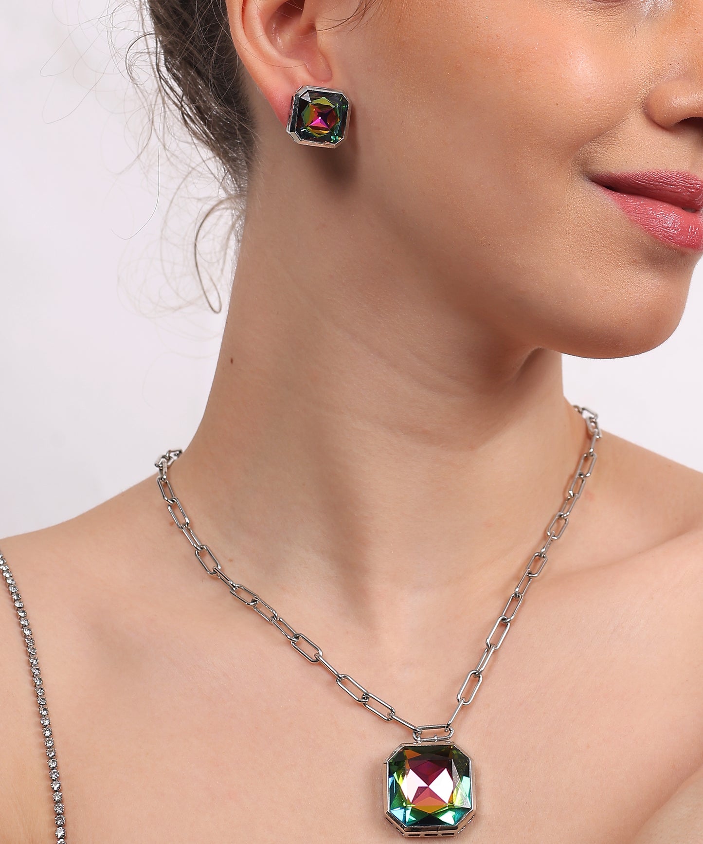 Aurora Prism Pendant Set