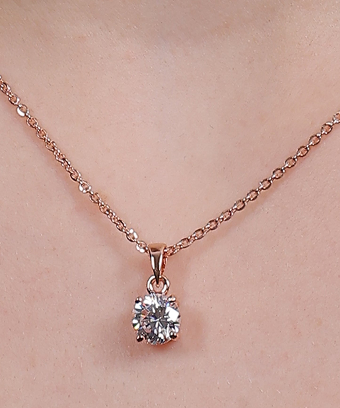 Classic Solitaire Pendant