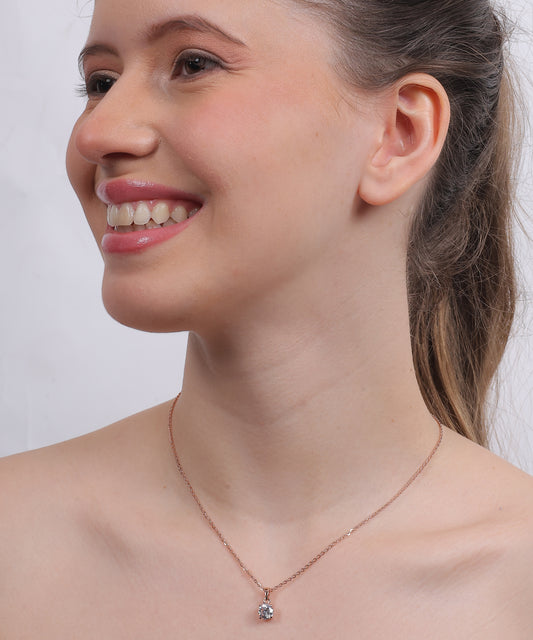 Classic Solitaire Pendant