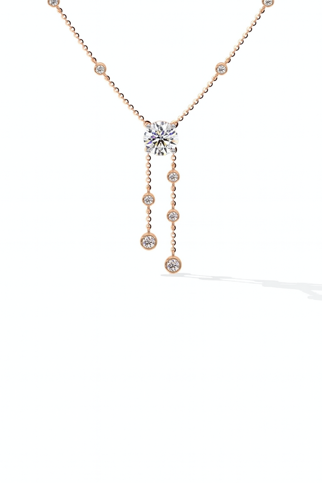 Enchanted  Drop Diamond Necklace