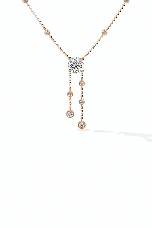 Enchanted  Drop Diamond Necklace