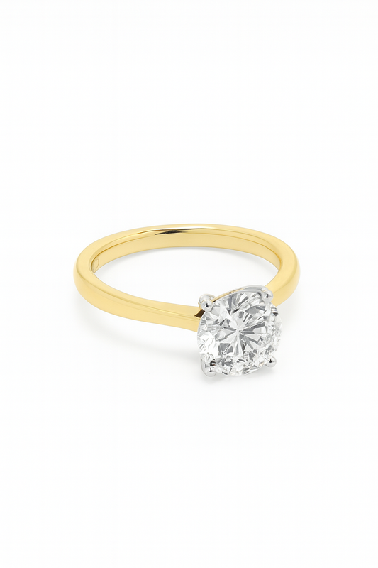 Classic Harmony Solitaire Ring
