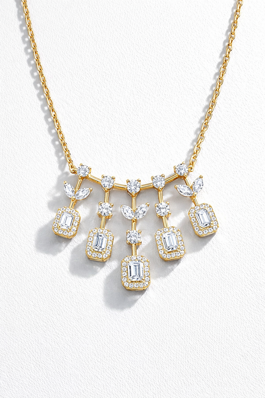 Aurora Cascade Diamond Necklace