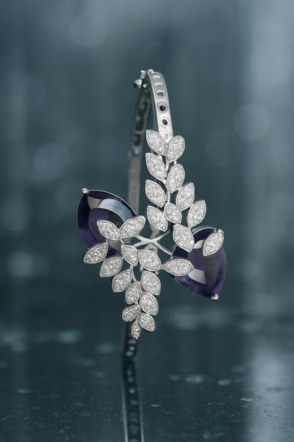 Violet Ivy Cuff