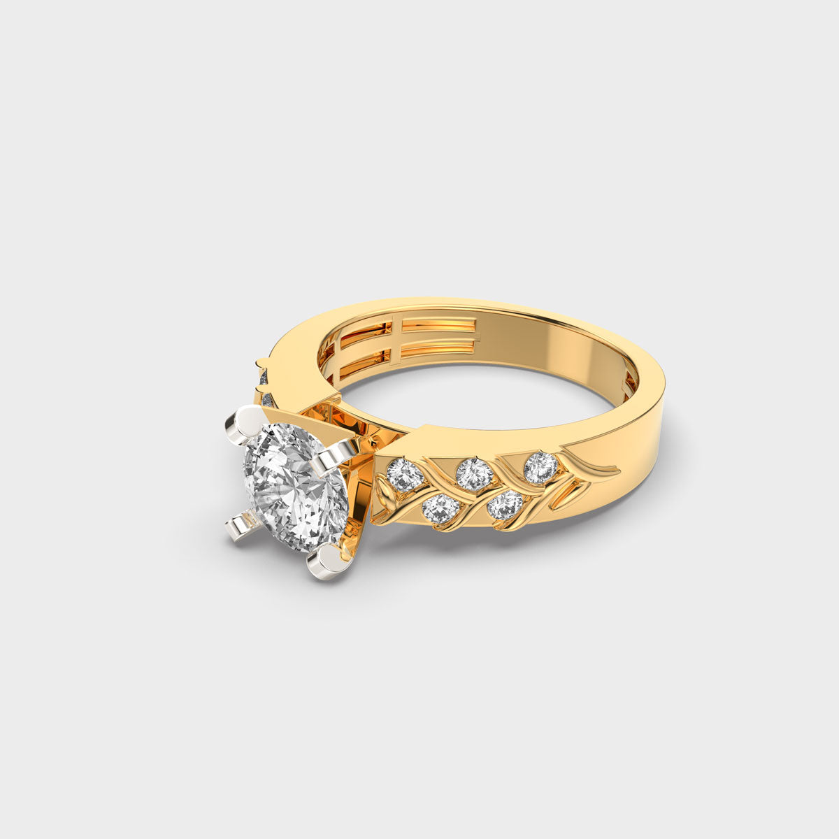 Enchanted Vine Diamond Ring