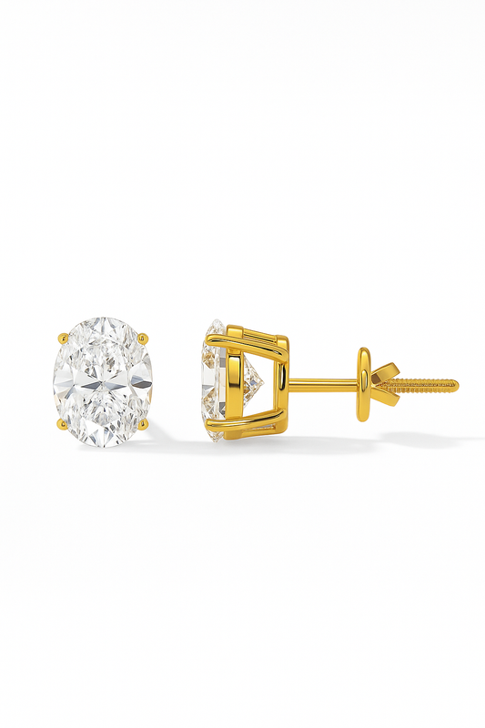 Oval Elegance Studs
