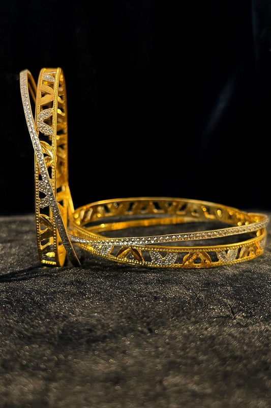 Regal Lattice Bangles