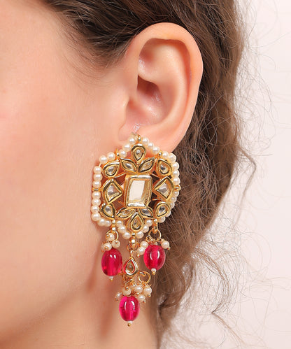 Ruby Kundan Choker Set