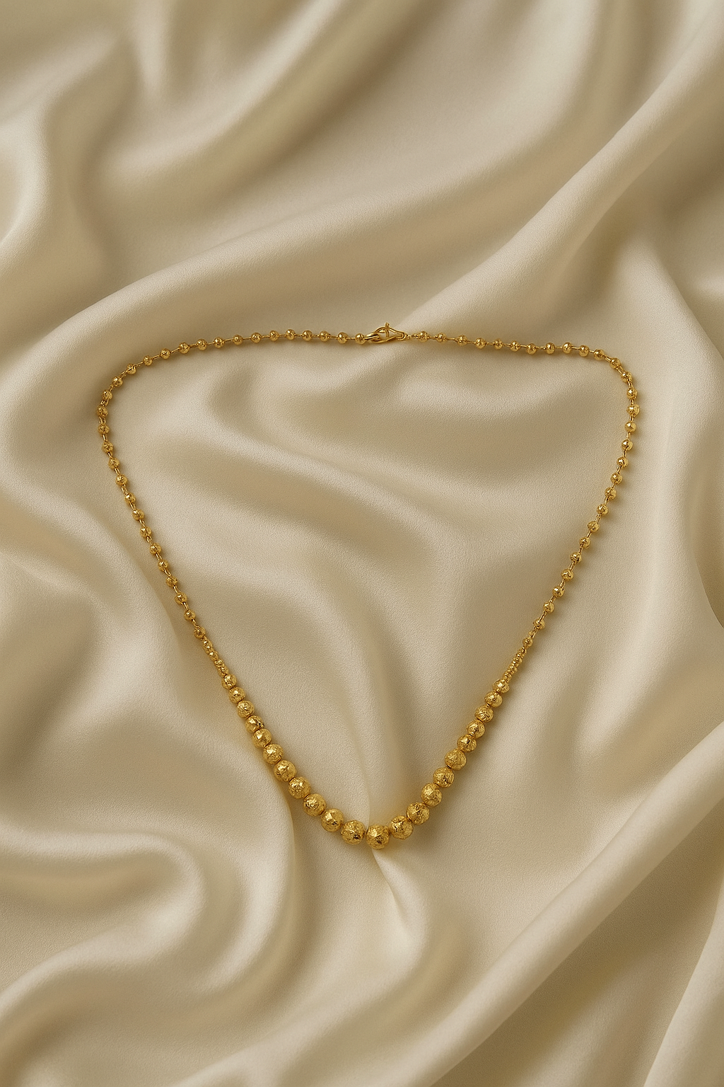 Golden Aura Bead Chain