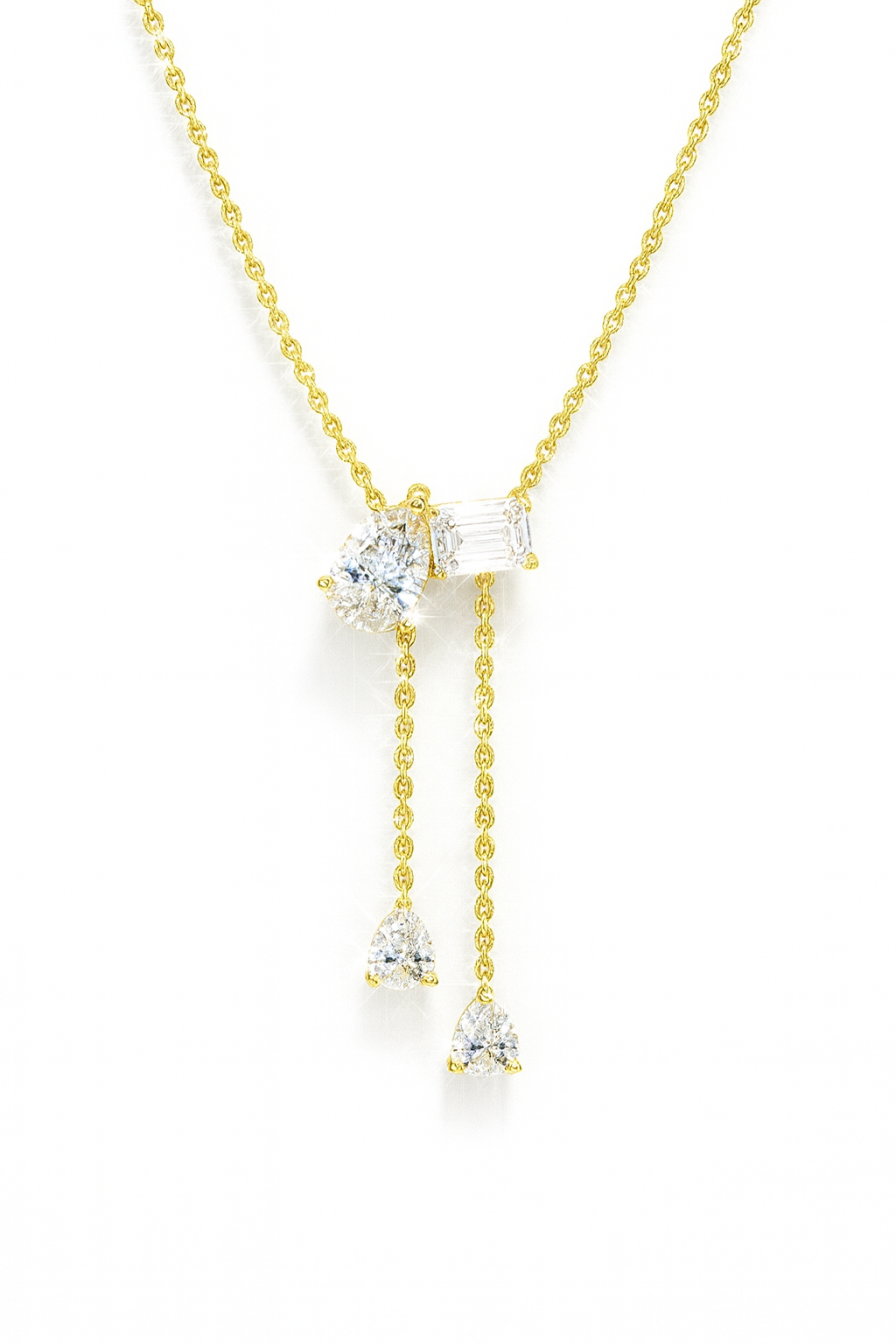 Eternal Radiance Drop Necklace