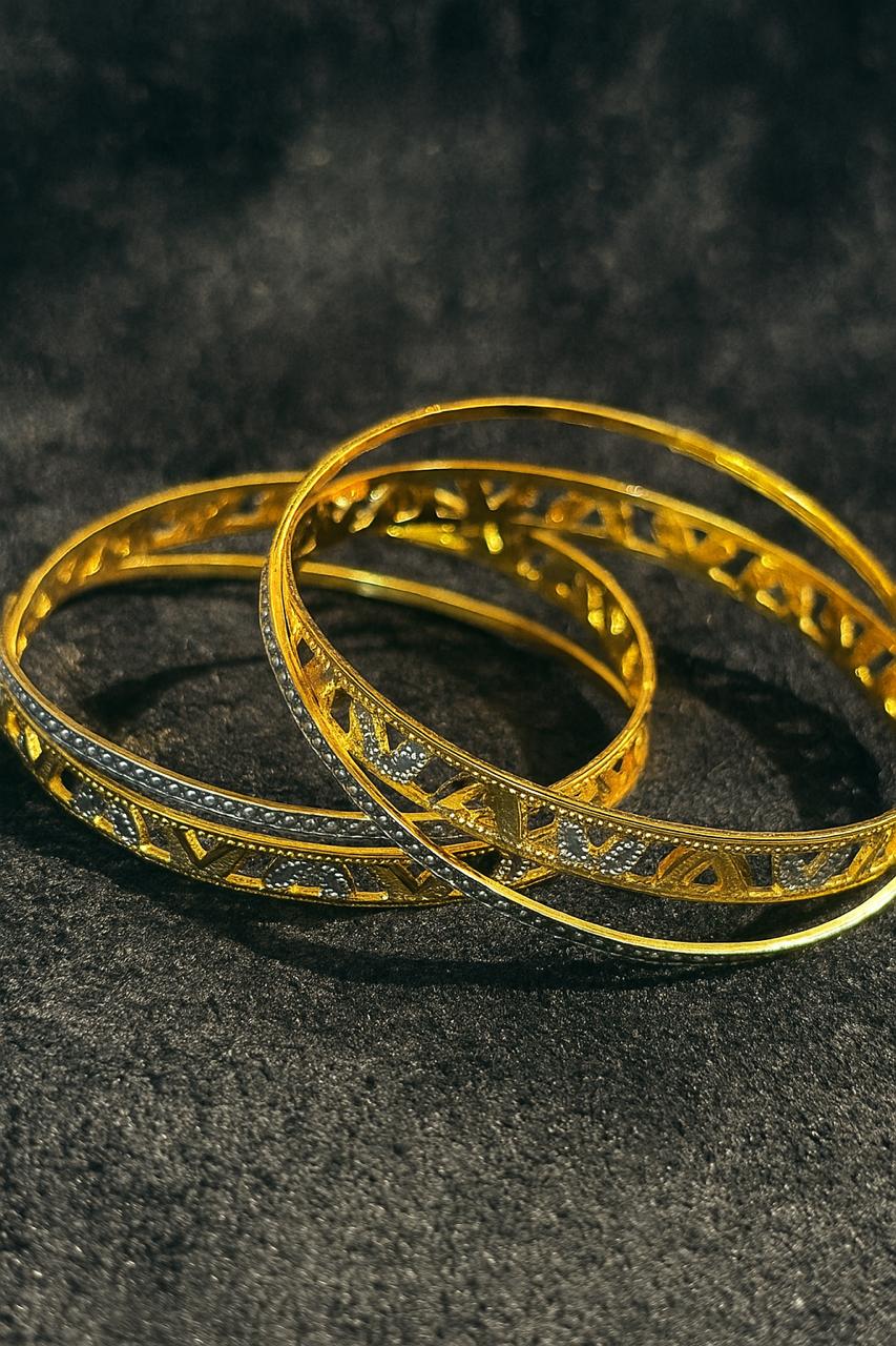 Regal Lattice Bangles
