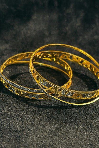 Regal Lattice Bangles