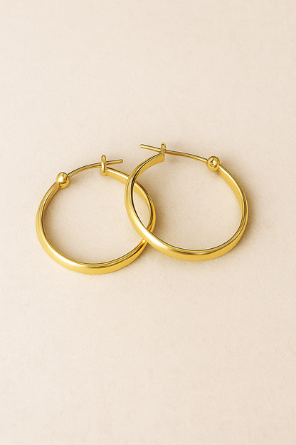 Classic Soleil Hoop Earrings