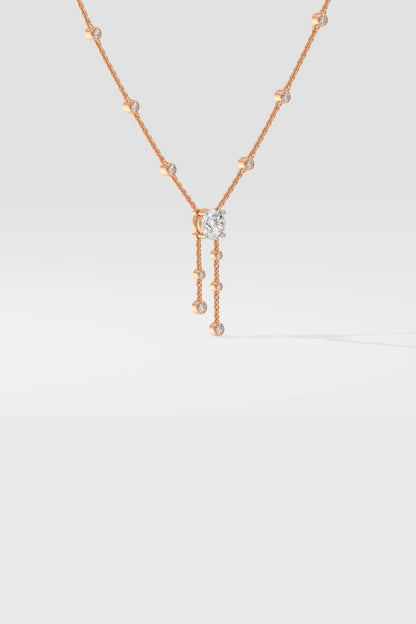 Enchanted  Drop Diamond Necklace