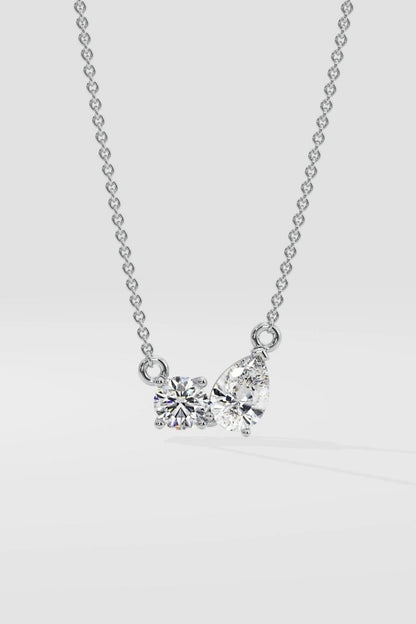 Dual Brilliance Diamond Pendant